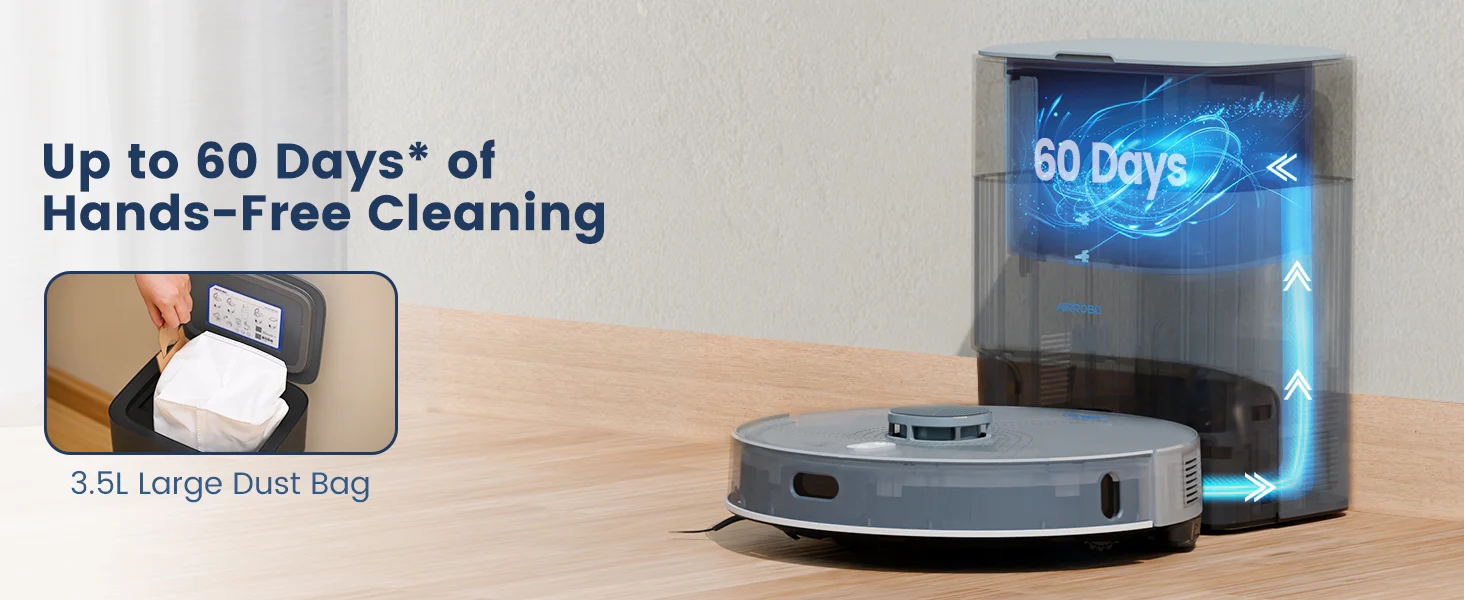 AIRROBO T25+/L50+ Robot Vacuum and Mop