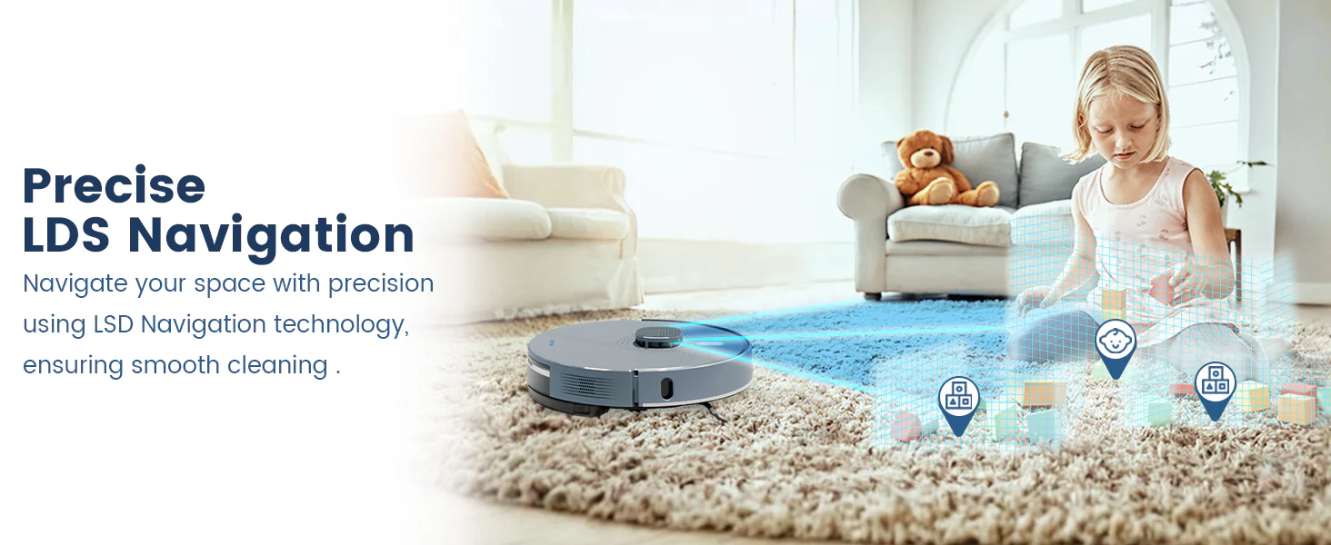 AIRROBO T25+/L50+ Robot Vacuum and Mop