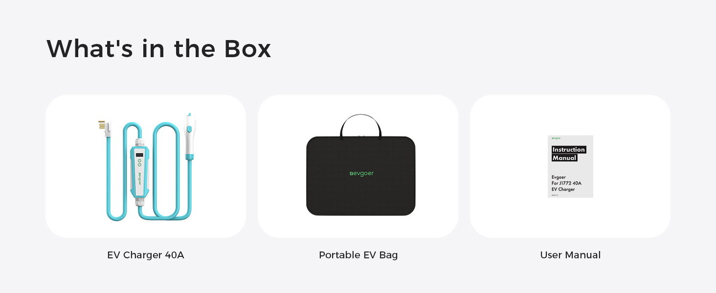 EG evgoer 40A Level 2 EV Charger