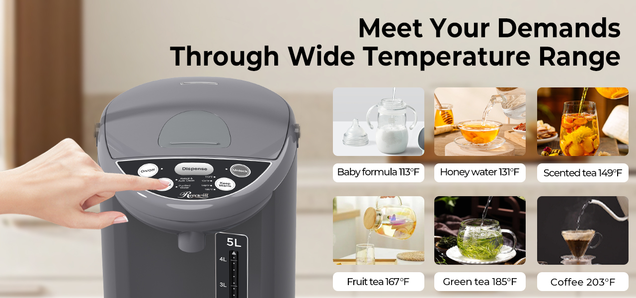 Rosewill Electric Hot Water Boiler and Warmer