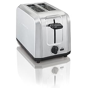 Hamilton Beach Brushed Stainless Steel 2-Slice Toaster