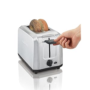 Hamilton Beach Brushed Stainless Steel 2-Slice Toaster