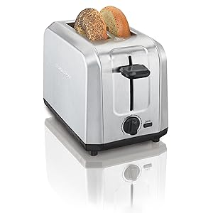 Hamilton Beach Brushed Stainless Steel 2-Slice Toaster