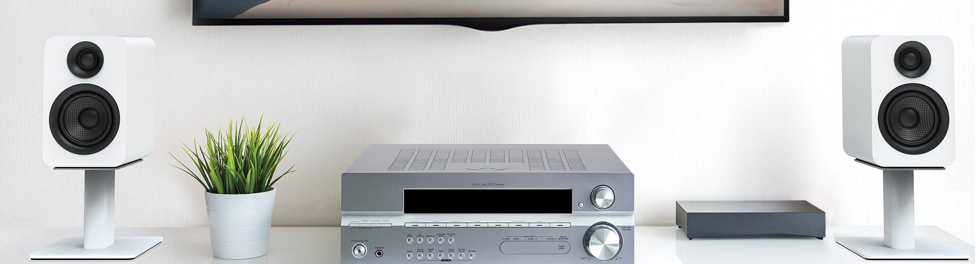 Kanto YUP4W Passive Bookshelf Speakers