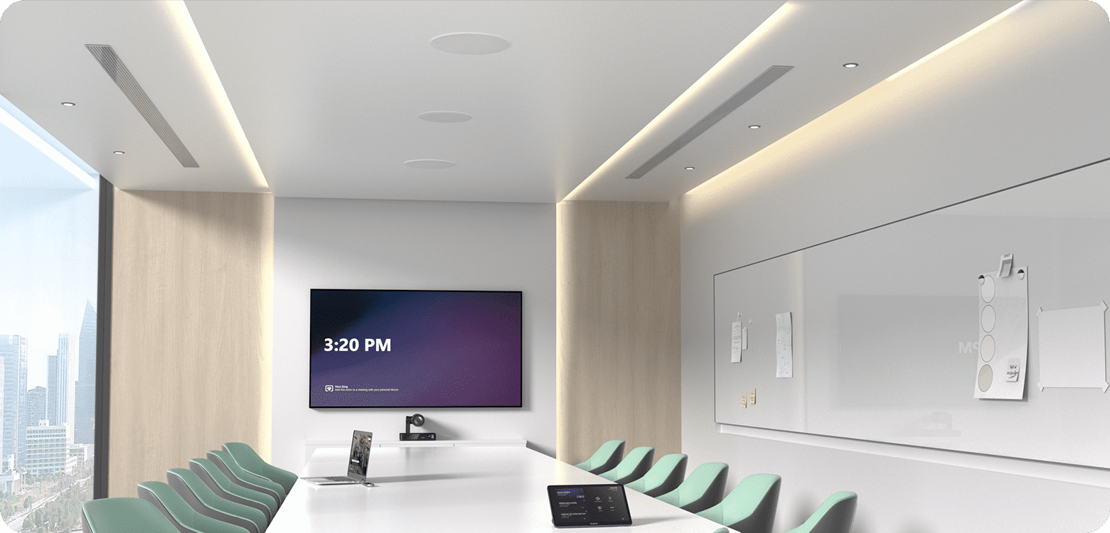 Yealink CS10/CS10-D Low-Profile 2-Way Coaxial Ceiling Loudspeaker