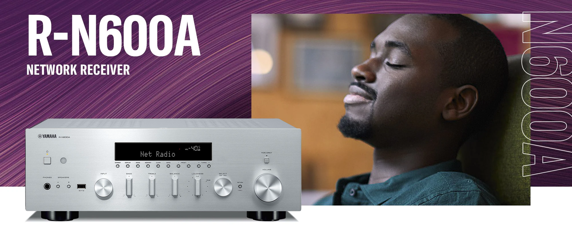 YAMAHA R-N600A Stereo Network receiver