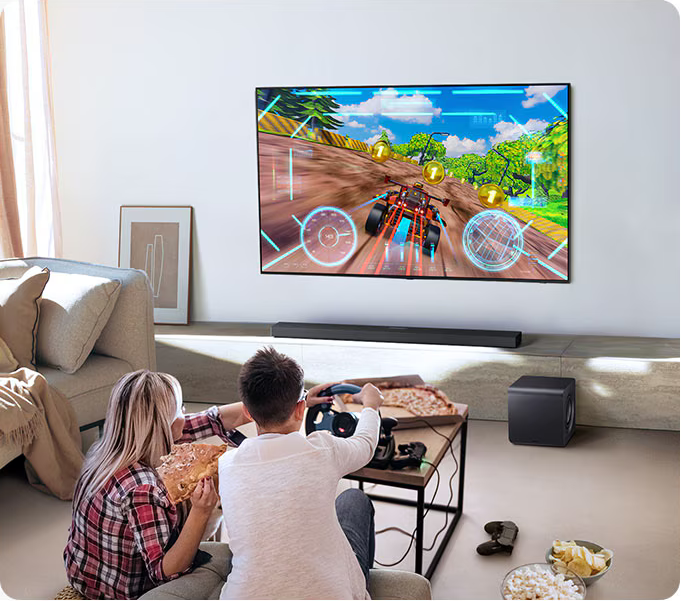 Samsung Q-series Soundbar HW-QS700F 3.1.2CH Wireless Smart Sound Bar and Subwoofer