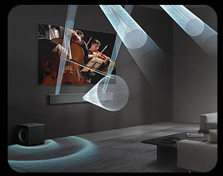 Samsung Q-series Soundbar HW-QS700F 3.1.2CH Wireless Smart Sound Bar and Subwoofer