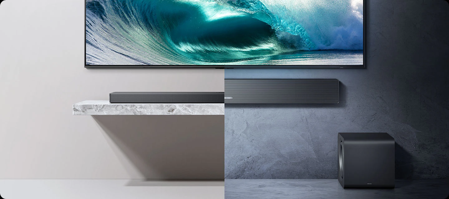 Samsung Q-series Soundbar HW-QS700F 3.1.2CH Wireless Smart Sound Bar and Subwoofer