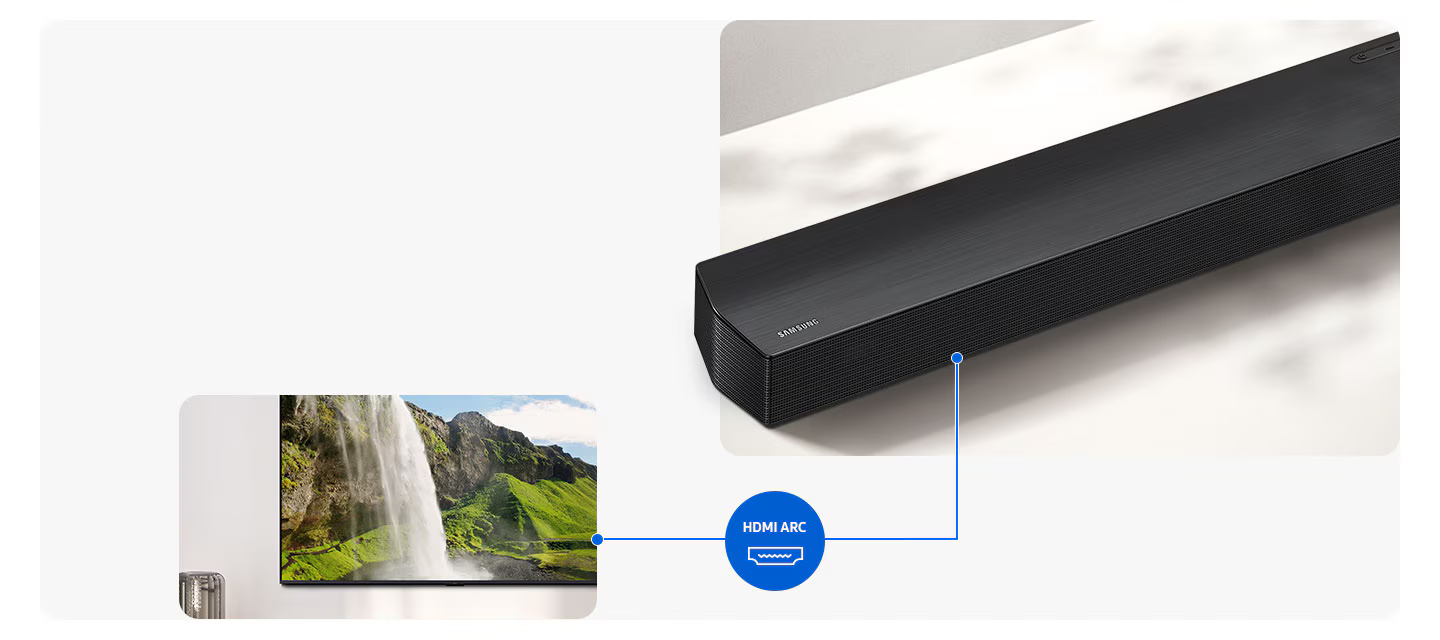 Samsung B Series Soundbar 5.1 Channel DTS Virtual:X with Subwoofer