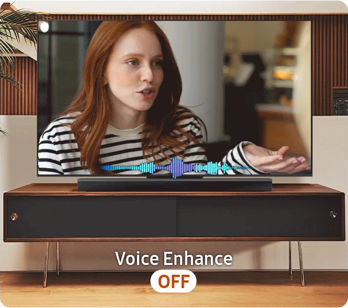 Samsung B Series Soundbar 5.1 Channel DTS Virtual:X with Subwoofer