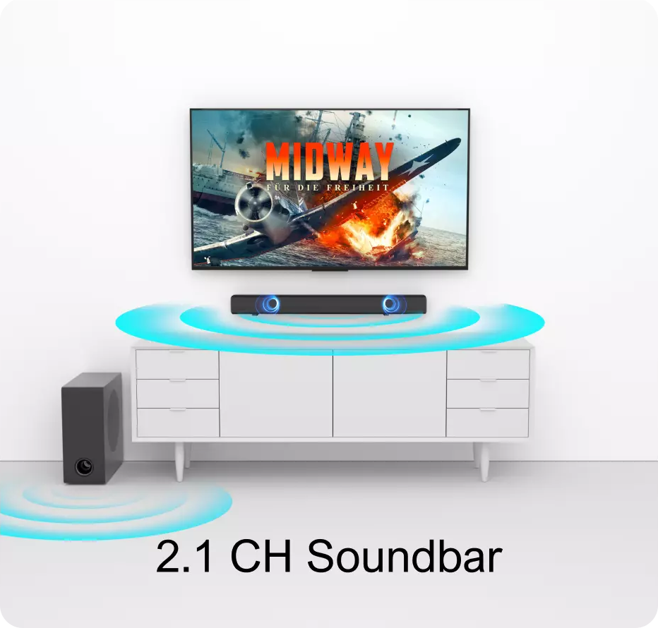 Ultimea Apollo S50 Detachable 4.1CH Bluetooth Soundbar