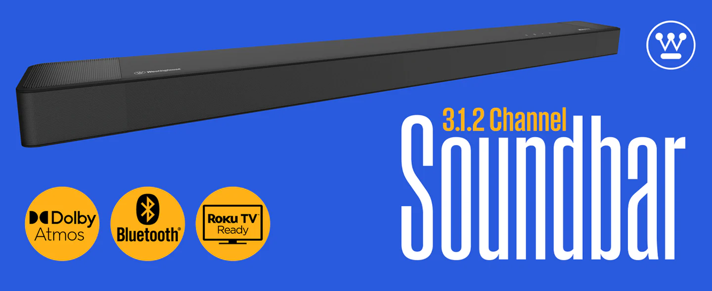 Westinghouse WS312AS 3.1.2 Channel All-In-One Soundbar