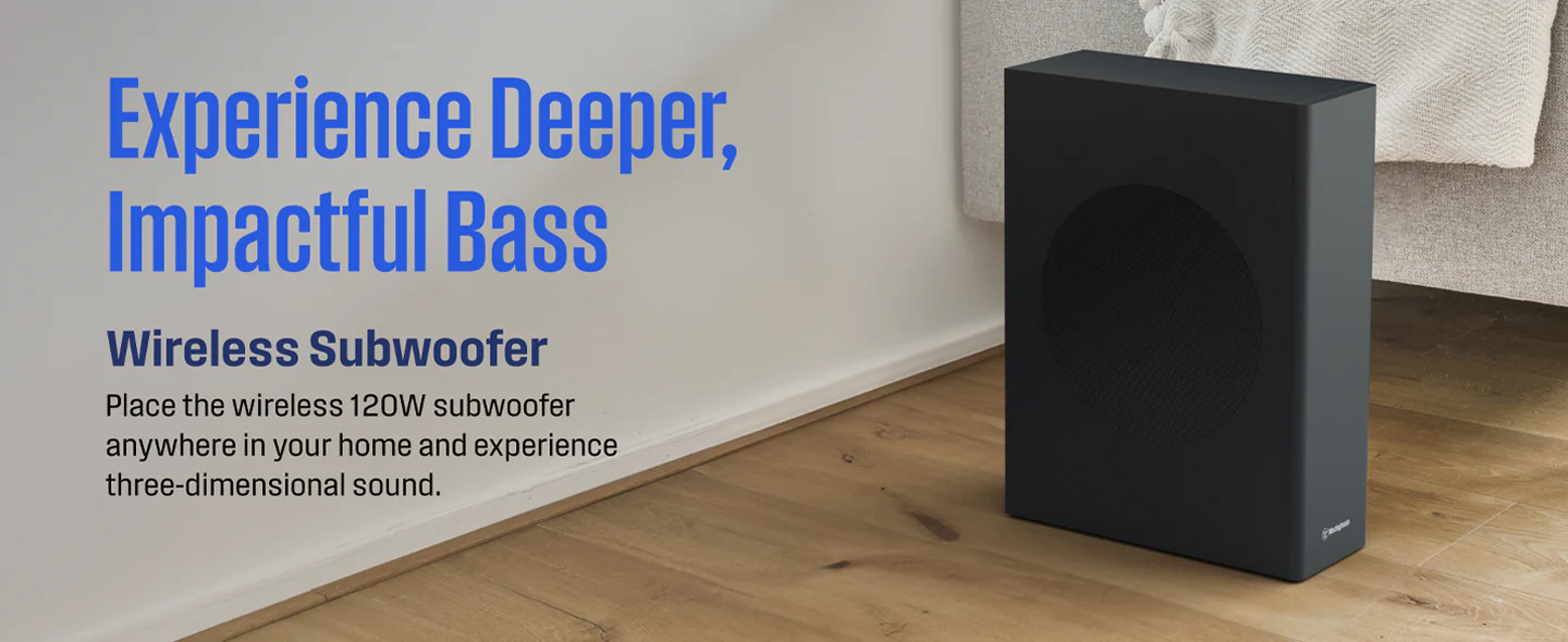 Westinghouse WS512AWS 5.1.2 Channel Dolby Atmos Soundbar