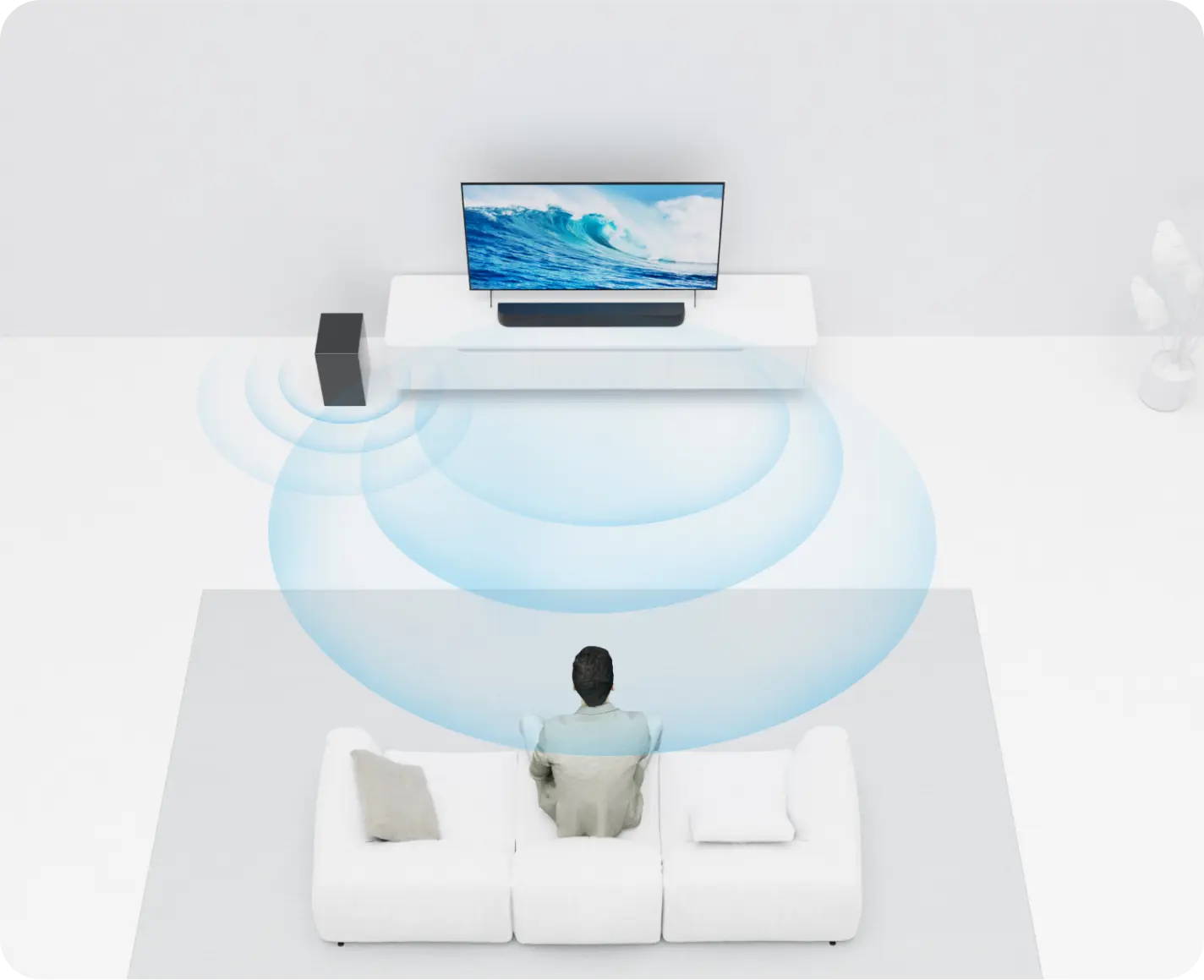 Ultimea Nova S70 3.1.2CH True 3D Bluetooth Sound Bar Speaker