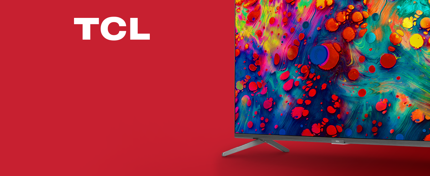  TCL Smart TV Serie 6, 4K, con UHD, Dolby Vision, HDR, QLED Roku  55R635 : Electrónica