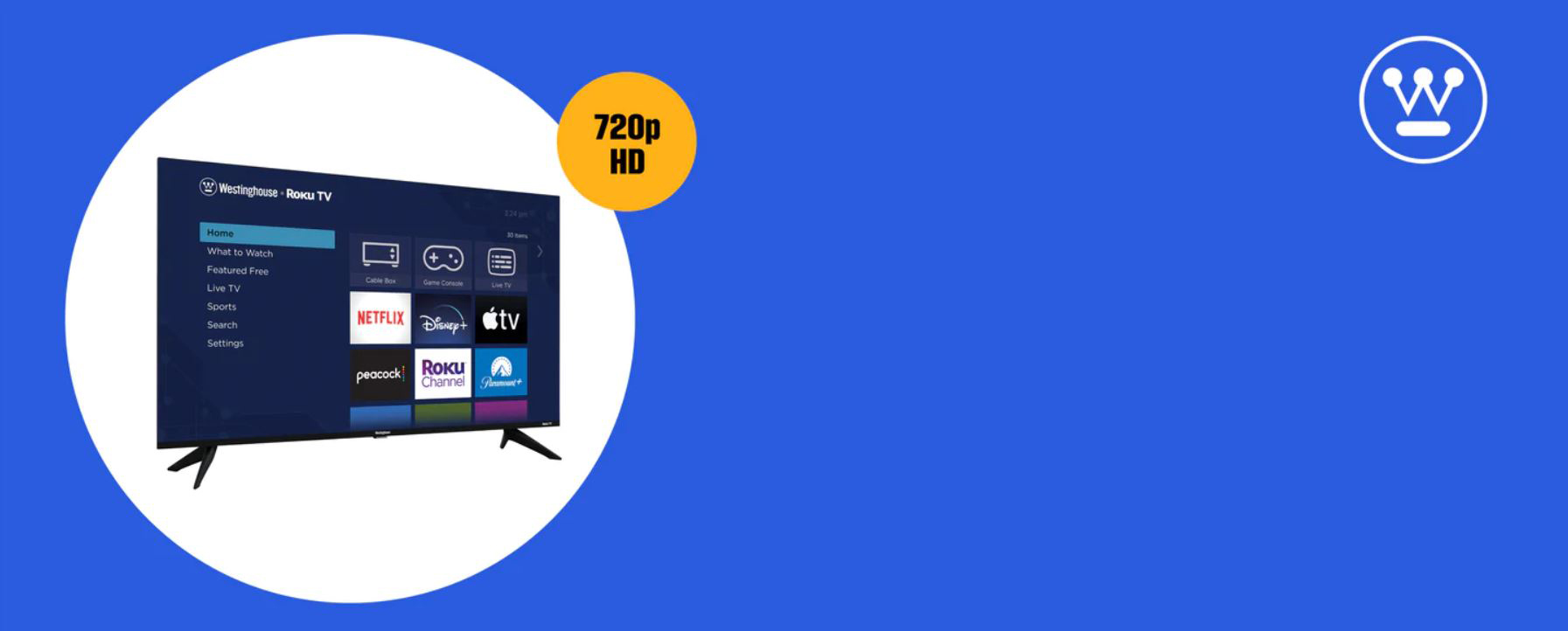 Westinghouse EX Series Edgeless HD Roku TV