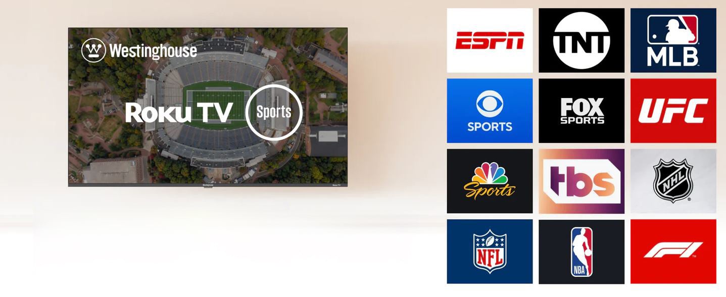 Westinghouse EX Series Edgeless 4K UHD Roku TV