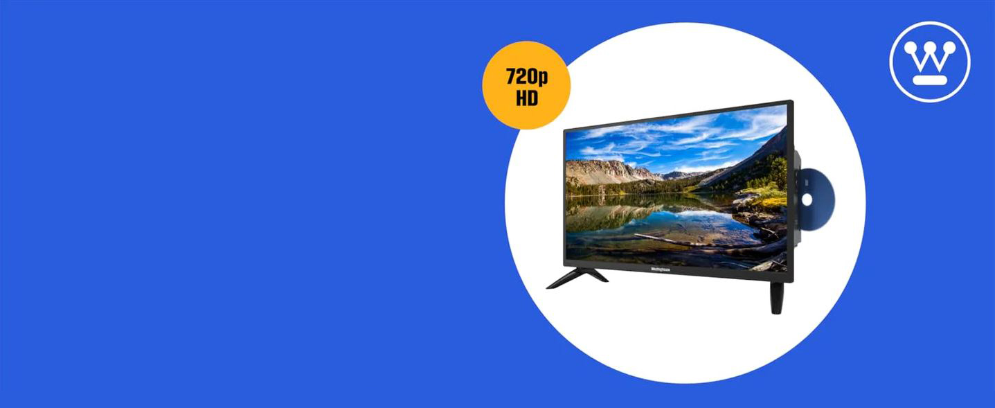 Westinghouse WD24HX5201 HD LED TV with Built-In DVD Player