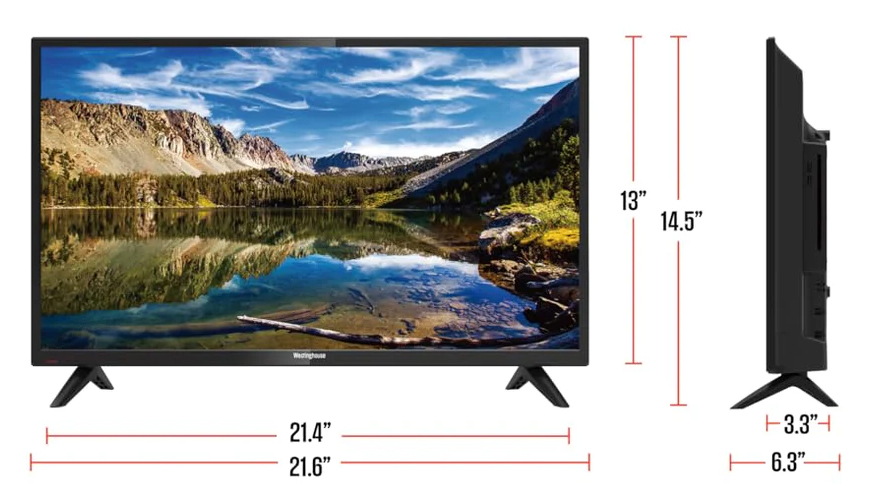 Westinghouse WD24HX5201 HD LED TV with Built-In DVD Player