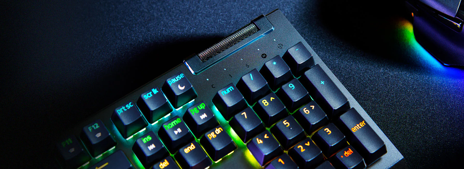 Razer BlackWidow V4 X Full Size Mechanical Gaming Keyboard