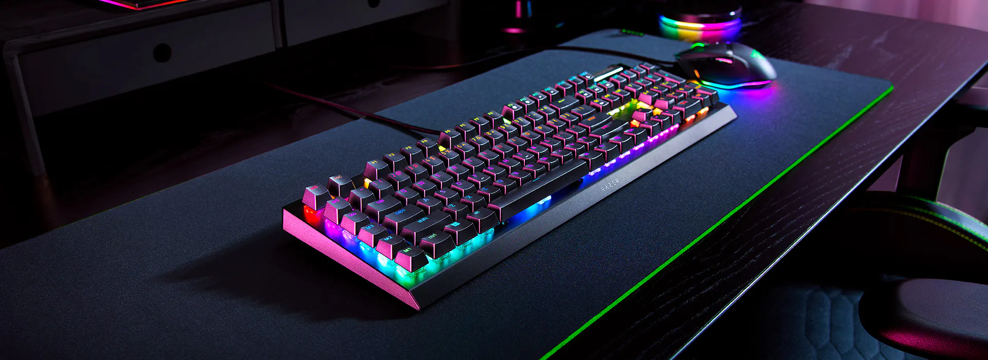 Razer BlackWidow V4 X Full Size Mechanical Gaming Keyboard