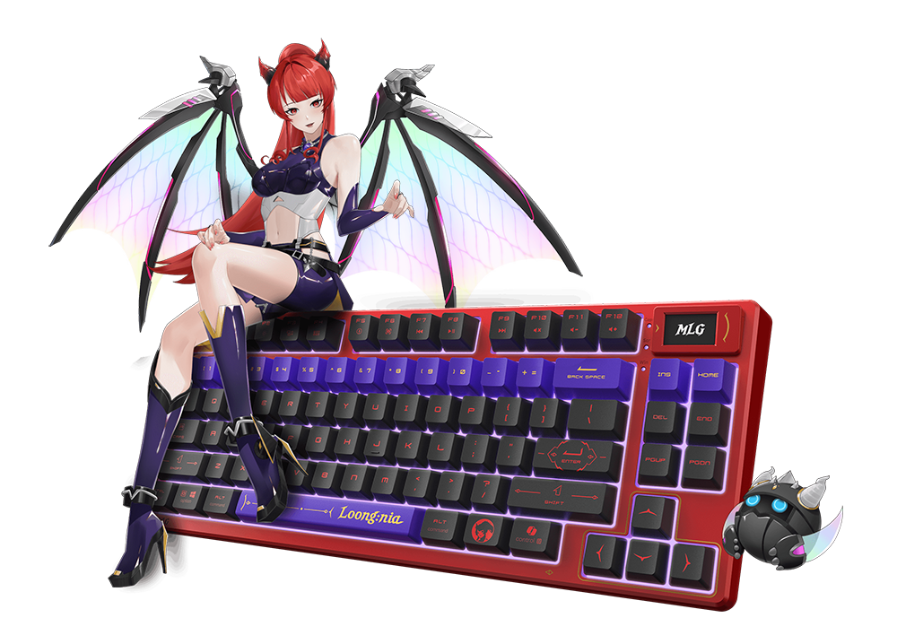 MSI Forge TKL Wireless MLG Edition Gaming Keyboard