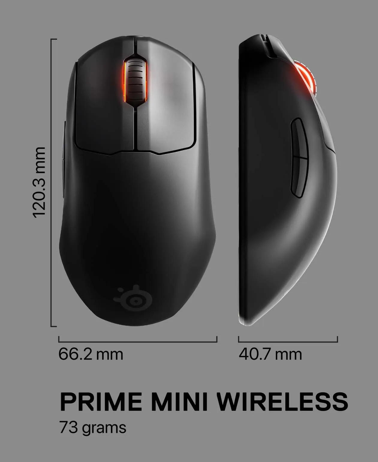 SteelSeries Prime Mini Wireless Esports Mouse