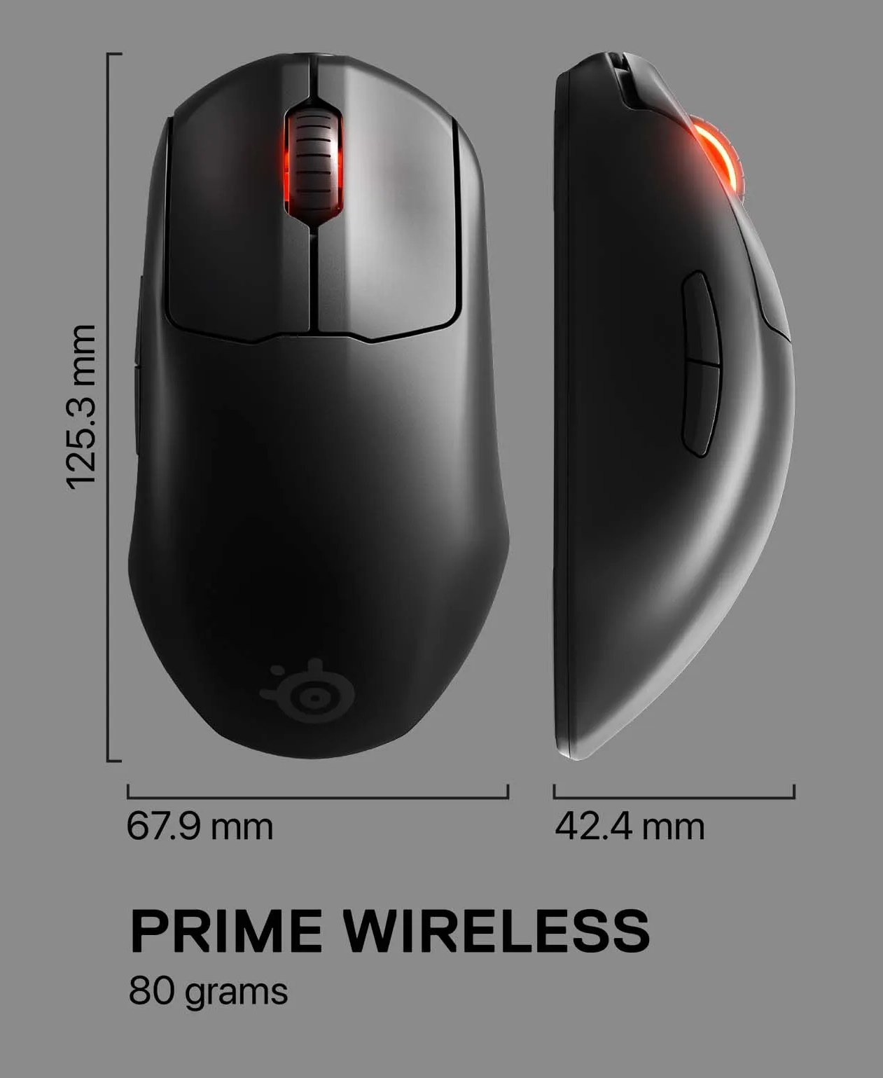 SteelSeries Prime Mini Wireless Esports Mouse