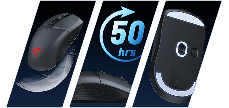 MSI VERSA 300 Wireless Bluetooth Gaming Mouse