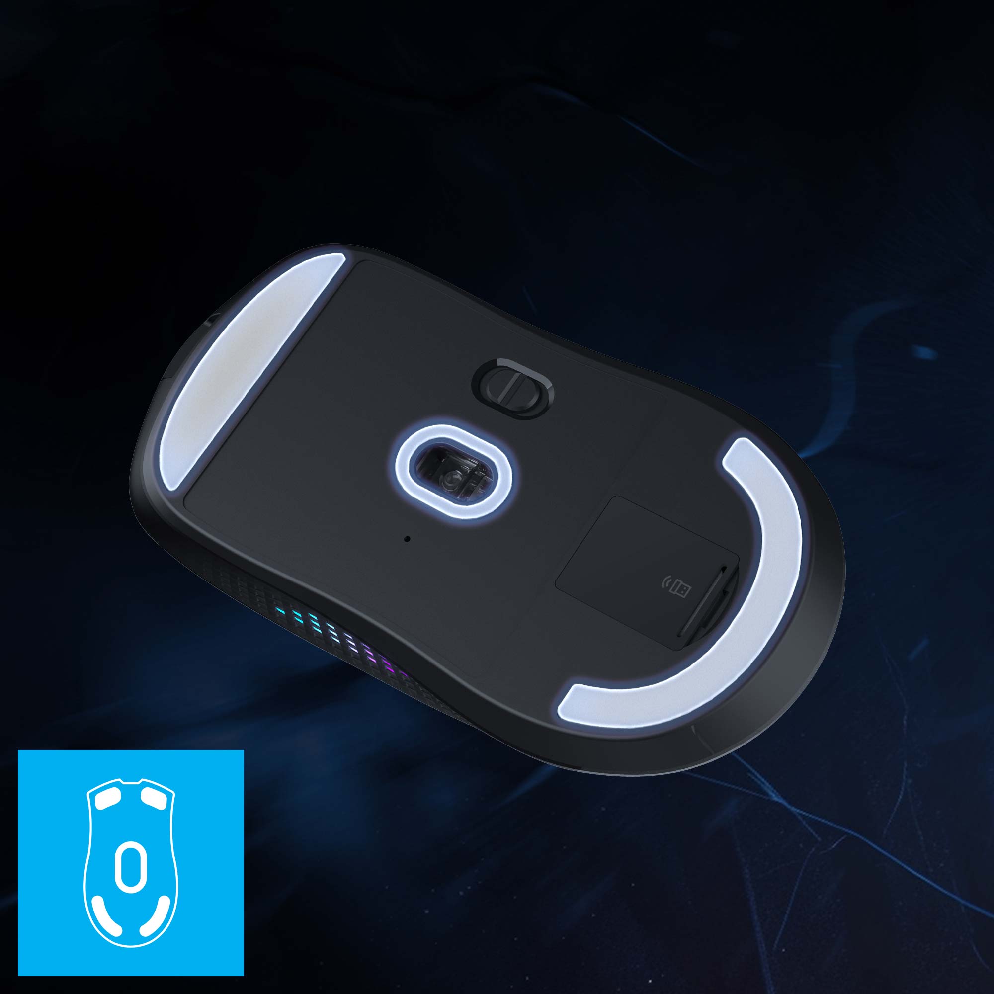 MSI VERSA 300 ELITE Optical Wireless Gaming Mouse