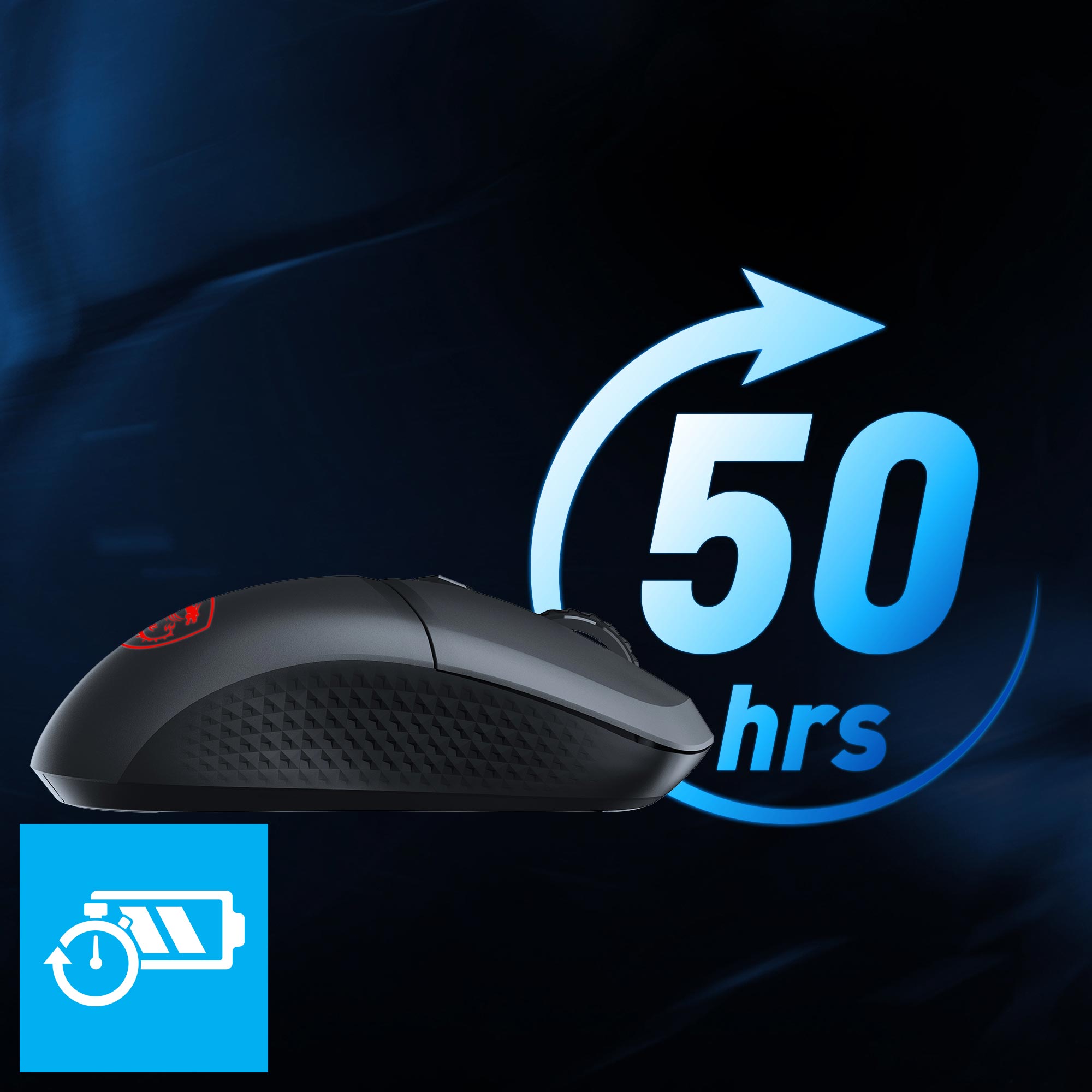 MSI VERSA 300 Wireless Optical Gaming Mouse