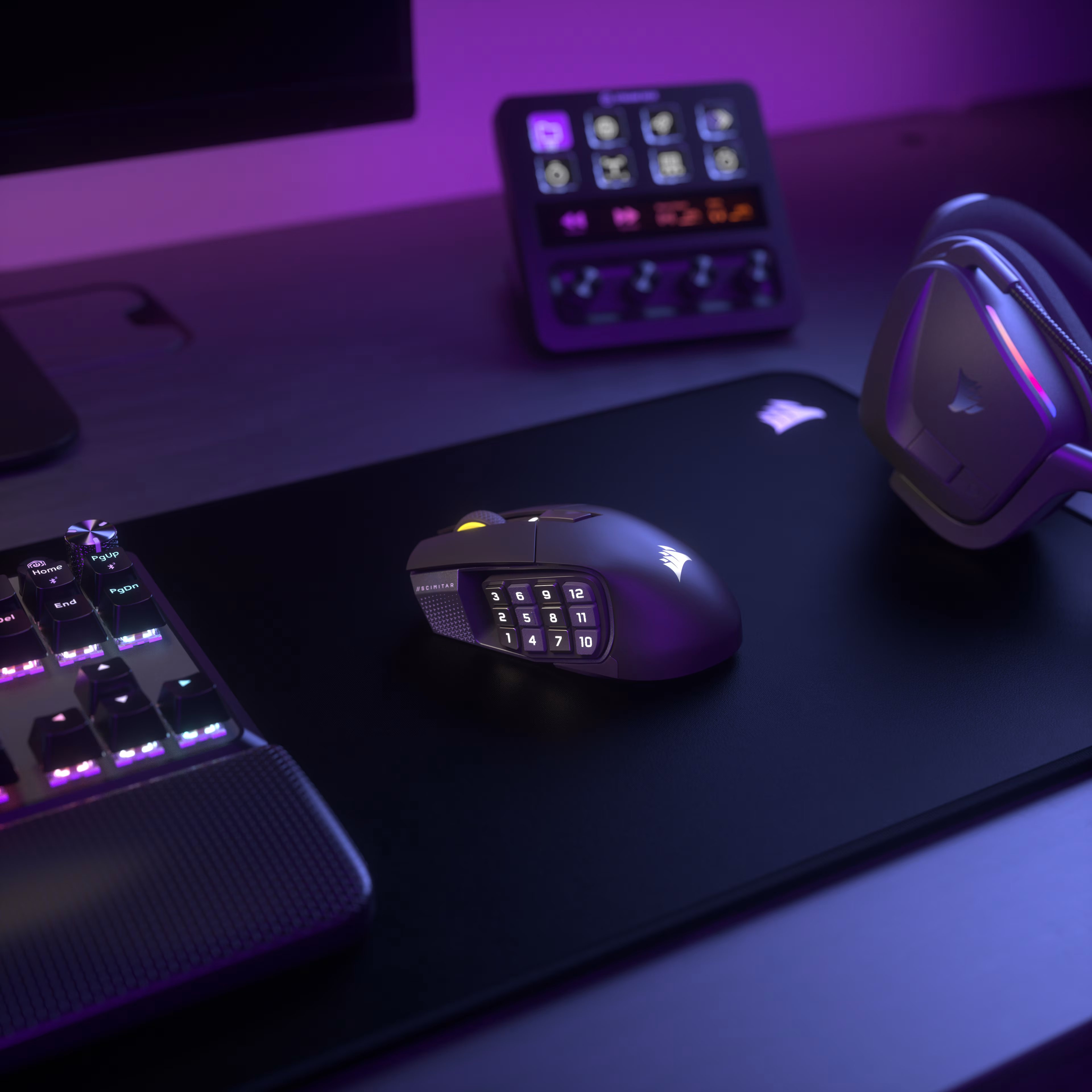 Corsair Scimitar Elite Wireless SE MMO Gaming Mouse