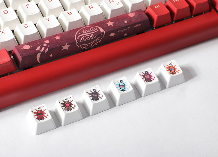 Ducky Tinker 75 Nuka Cola RGB Mechanical Keyboard/Mousepad Bundle