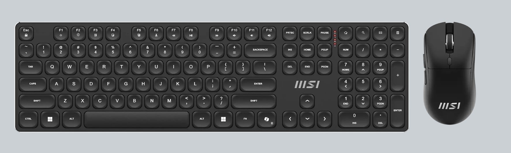 MSI Forge K210 Wireless Keyboard & Mouse Combo
