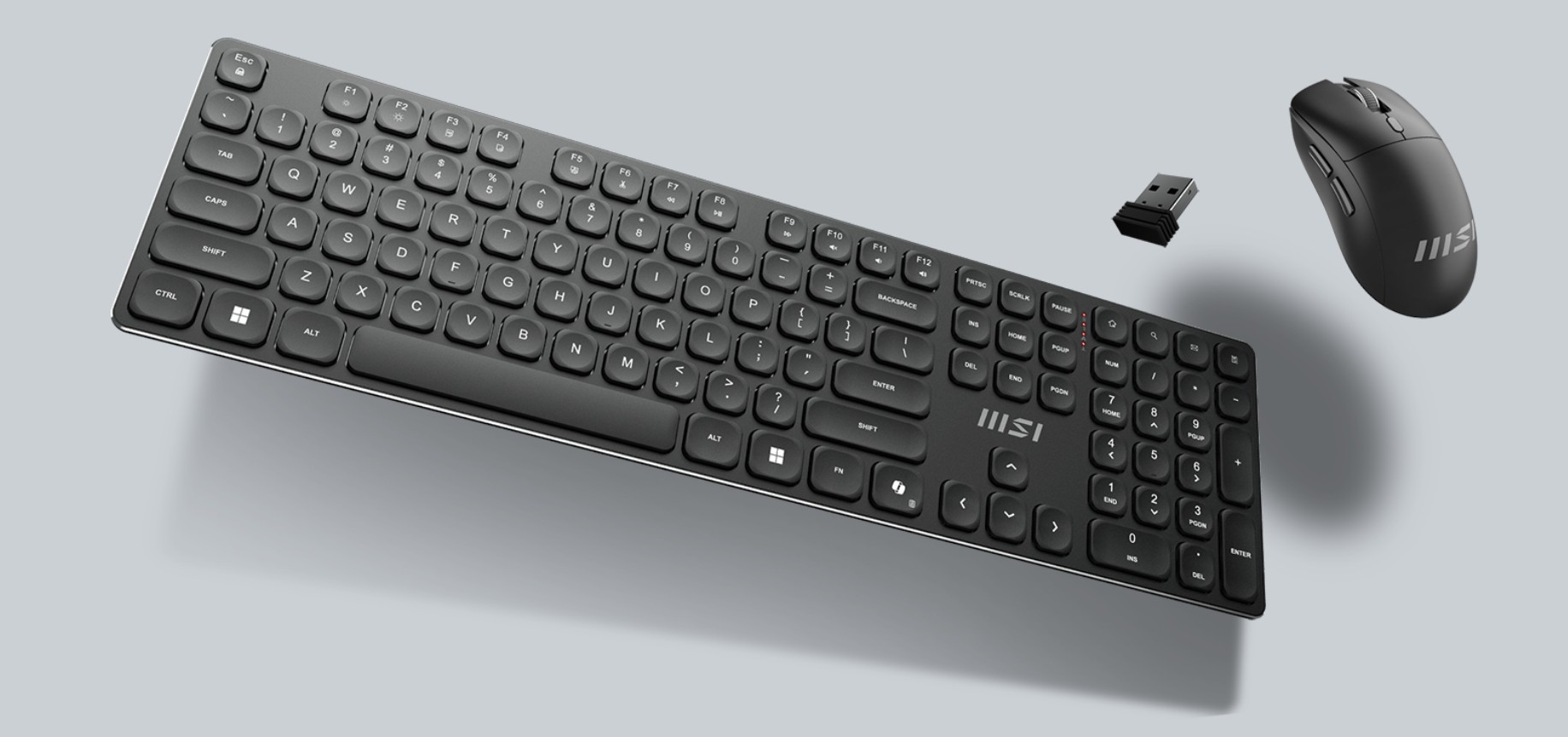 MSI Forge K210 Wireless Keyboard & Mouse Combo