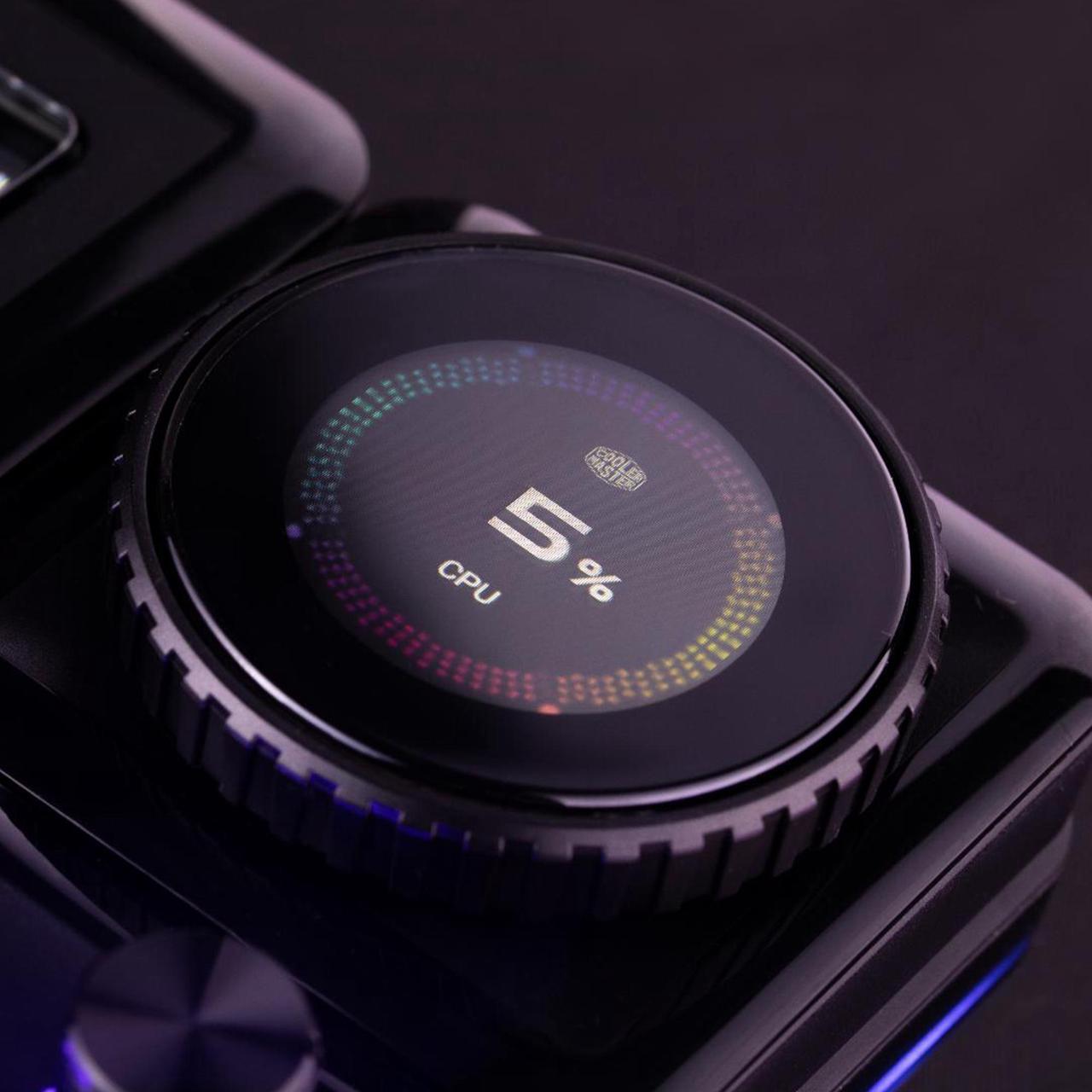 Cooler Master MasterHUB Encoder Dial with IPS Display Module