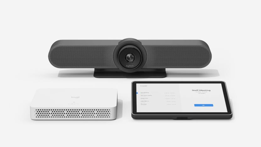 Logitech Room Solutions - MeetUp + RoomMate + Tap IP + Compute Mount Kit