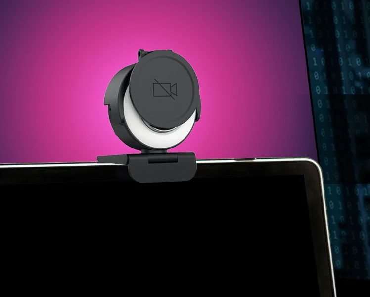 Angetube 1080p 967Pro Webcam with Ring Light for Streaming