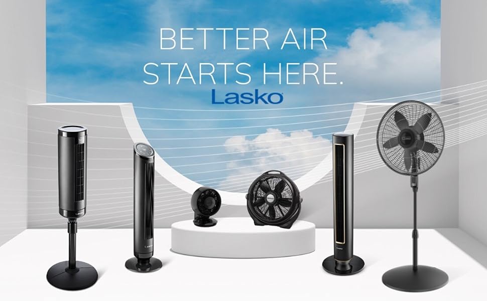 Lasko T48314 Space-Saving Tower Fan