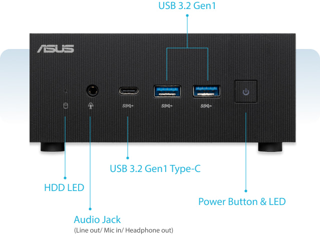 ASUS ExpertCenter PN52 Ultra-compact mini PC