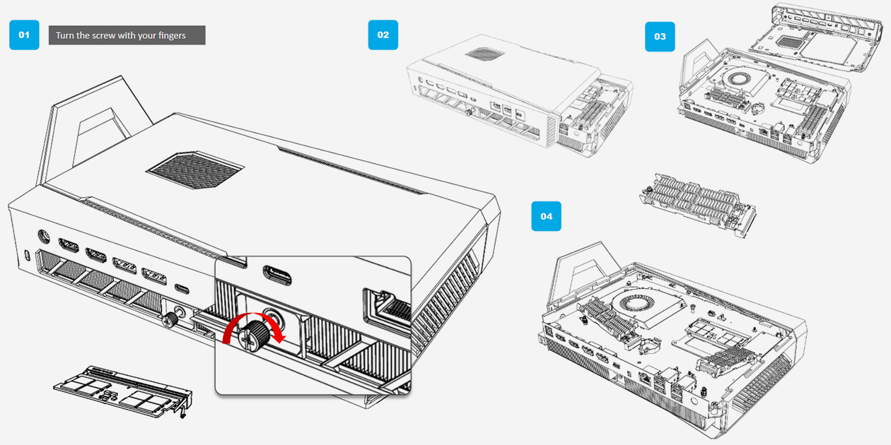 ASUS NUC 15 Performance Barebone Kit Mini PC