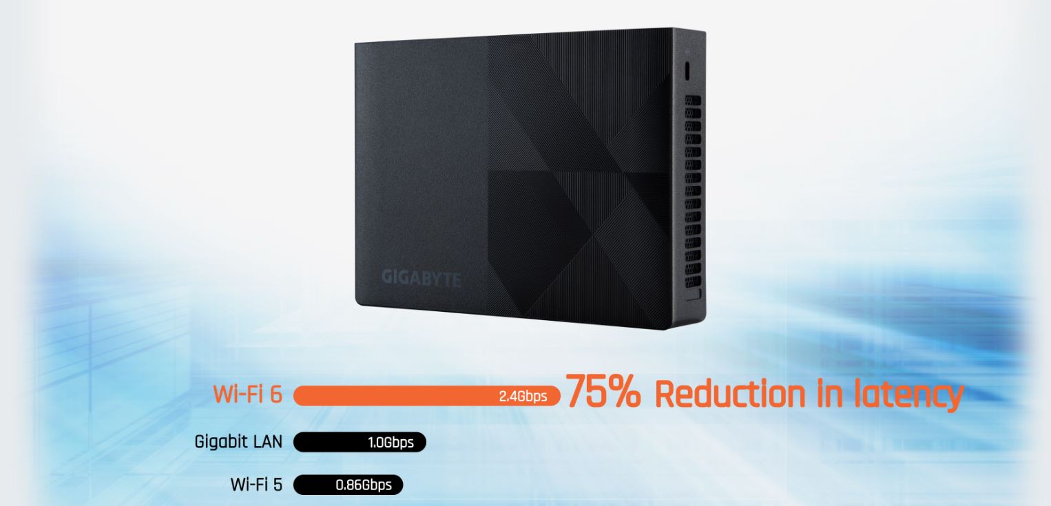 GIGABYTE BRIX GB-BNIP-N100 Ultra Compact PC Kit