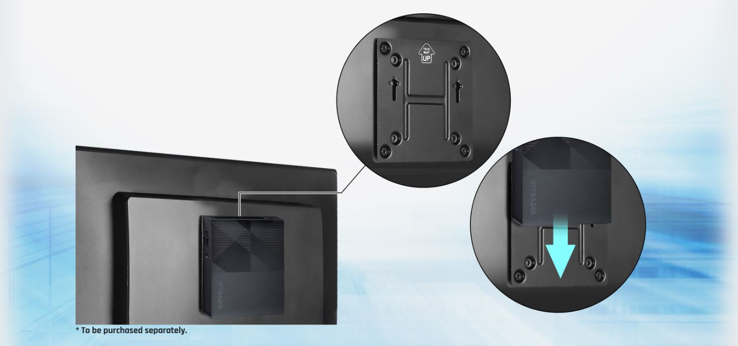 GIGABYTE BRIX GB-BNIP-N100 Ultra Compact PC Kit