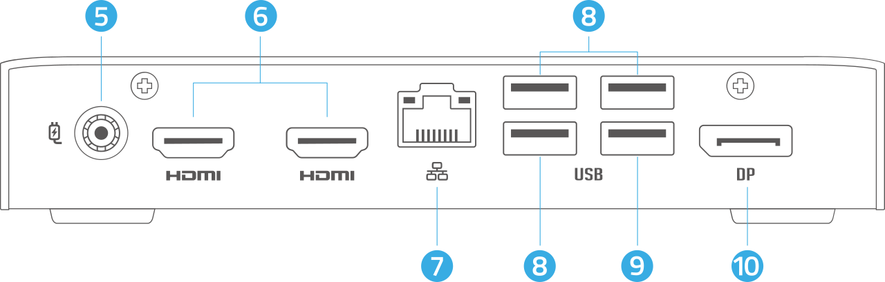 GIGABYTE BRIX GB-BNi3-N305 Barebone System