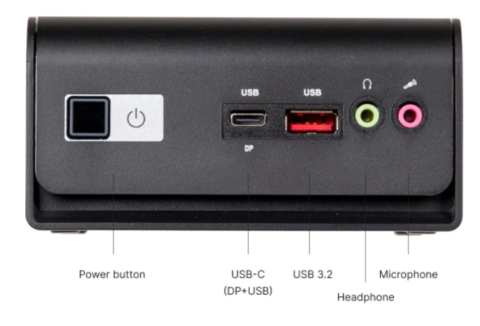 GIGABYTE GB-BTIP-N250 Black Ultra Compact Mini PC