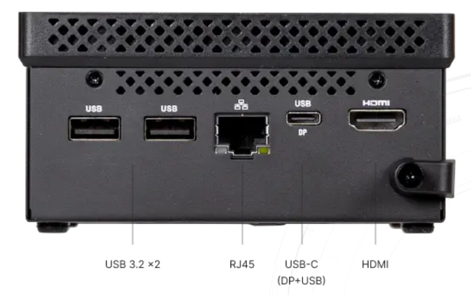 GIGABYTE GB-BTIP-N250 Black Ultra Compact Mini PC