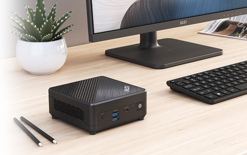 MSI Cubi N ADL Fanless Ultrasmall NUC MINI PC Barebone PC