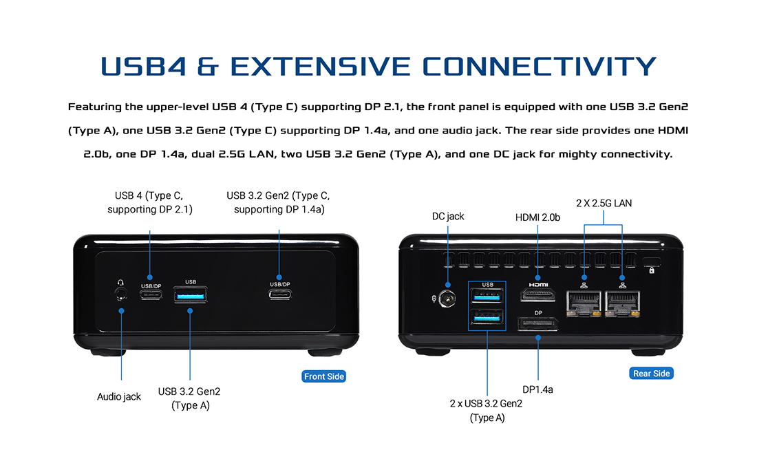 NUC BOX-1300 D5 Barebone Systems