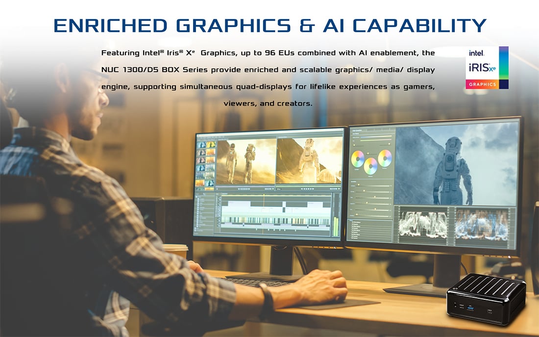 NUC BOX-1300 D5 Barebone Systems